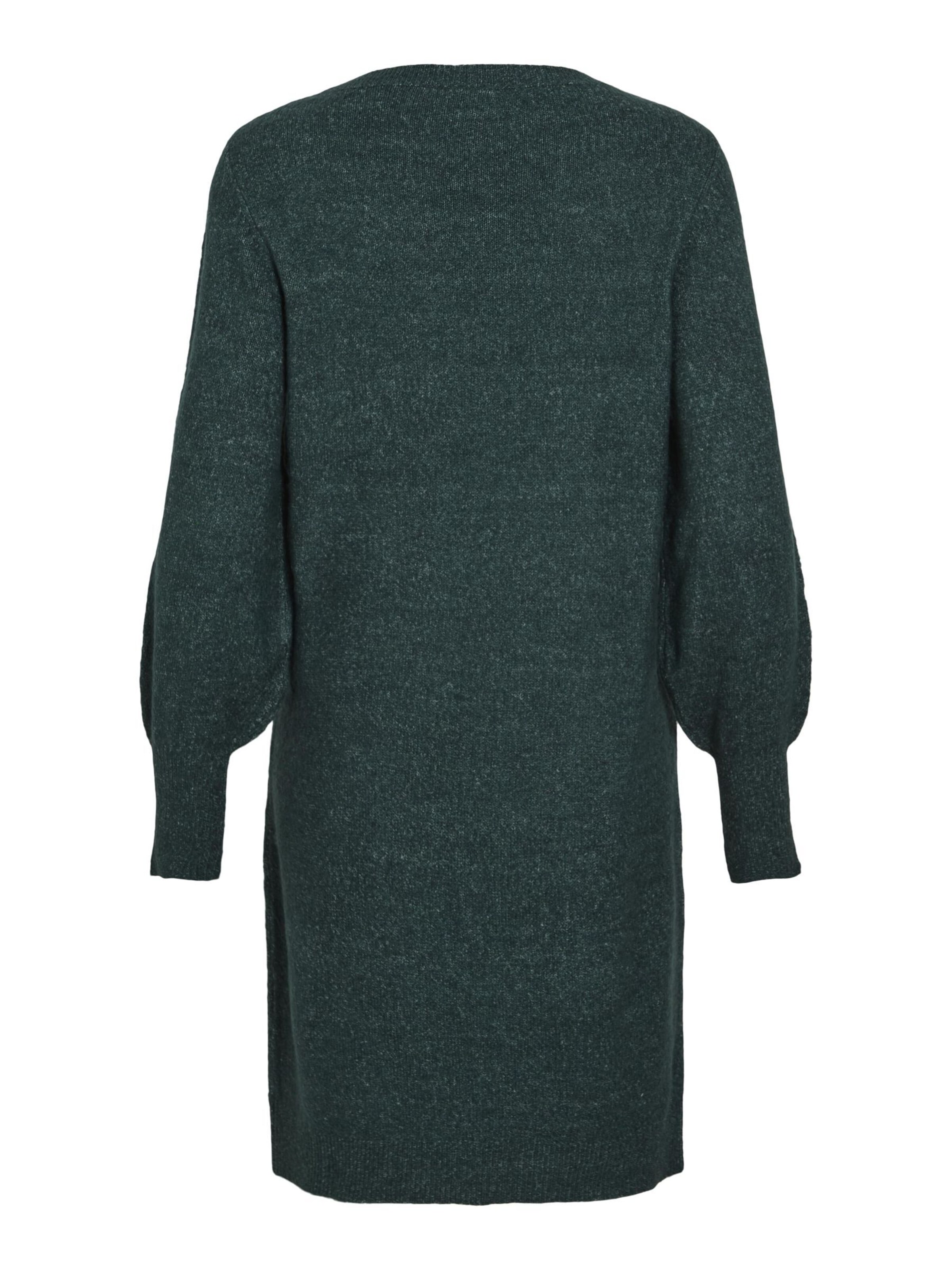 Robes en maille VILA en vert