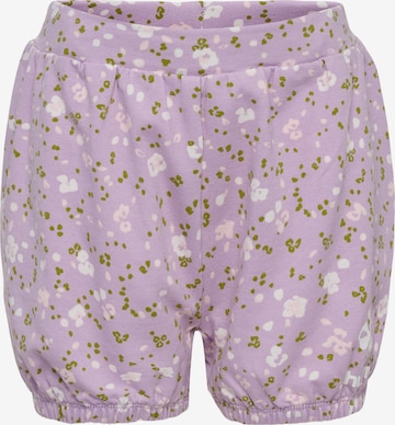 Loosefit Pantalon Hummel en violet : devant