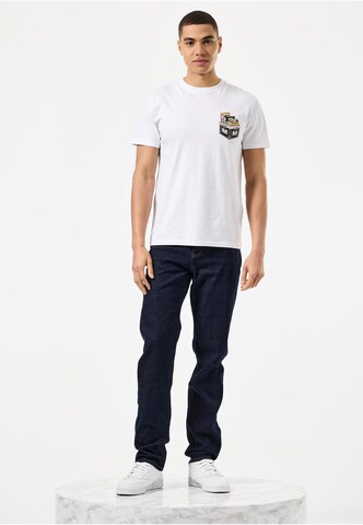 Weekend Offender Shirt 'Diggin' in White