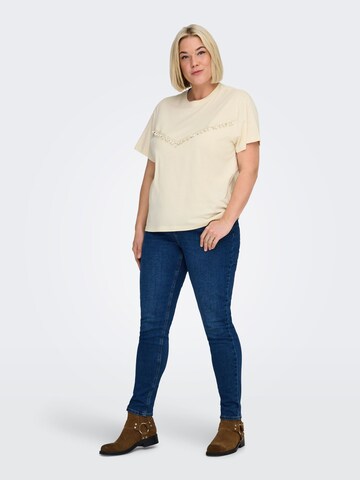 ONLY Carmakoma Top in Beige