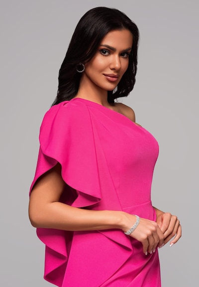 Ombre Robe de soirée en rose, Vue avec produit