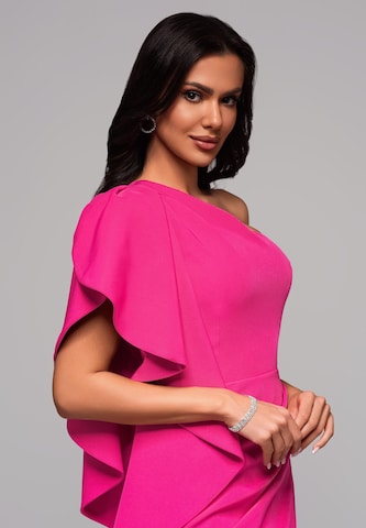 Robe de soirée Ombre en rose