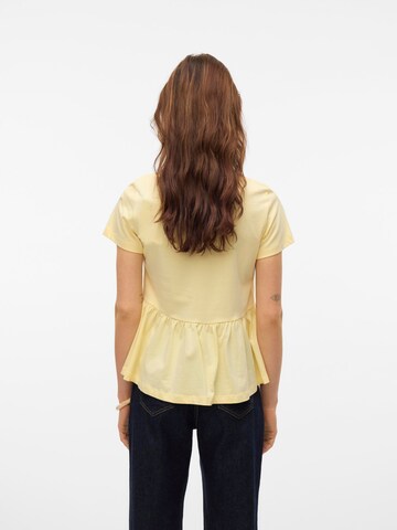 T-shirt 'VMONELLA' VERO MODA en jaune