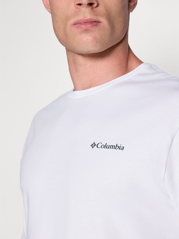 COLUMBIA Funktionsskjorte 'Explorers Canyon' i hvid