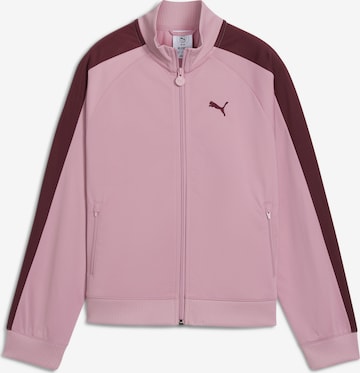 PUMA Trainingsjacke 'T7 Always On' in Pink: Vorderseite