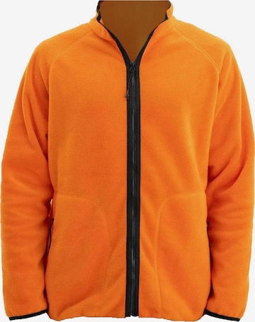 oranžs Arma Flīsa jaka: no priekšpuses
