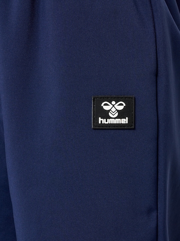 Hummel Tapered Broek 'Jupitor' in Blauw