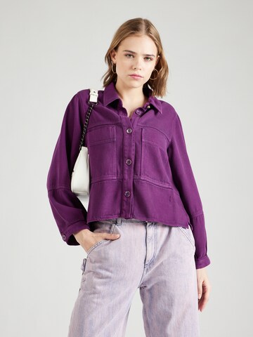 sessun Blouse in Purple: front