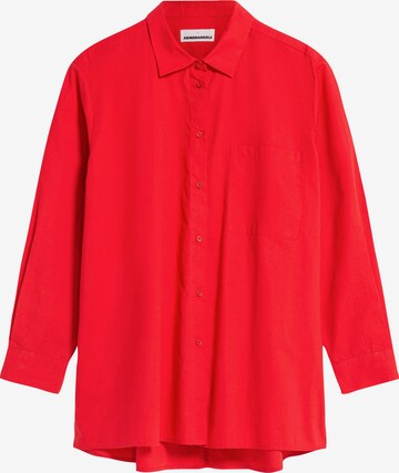 ARMEDANGELS Blouse 'EALGA' in Red: front