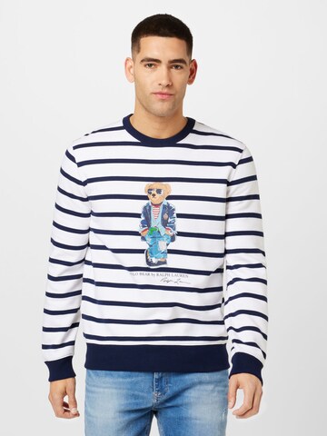 Polo Ralph Lauren Sweatshirt in Blue: front