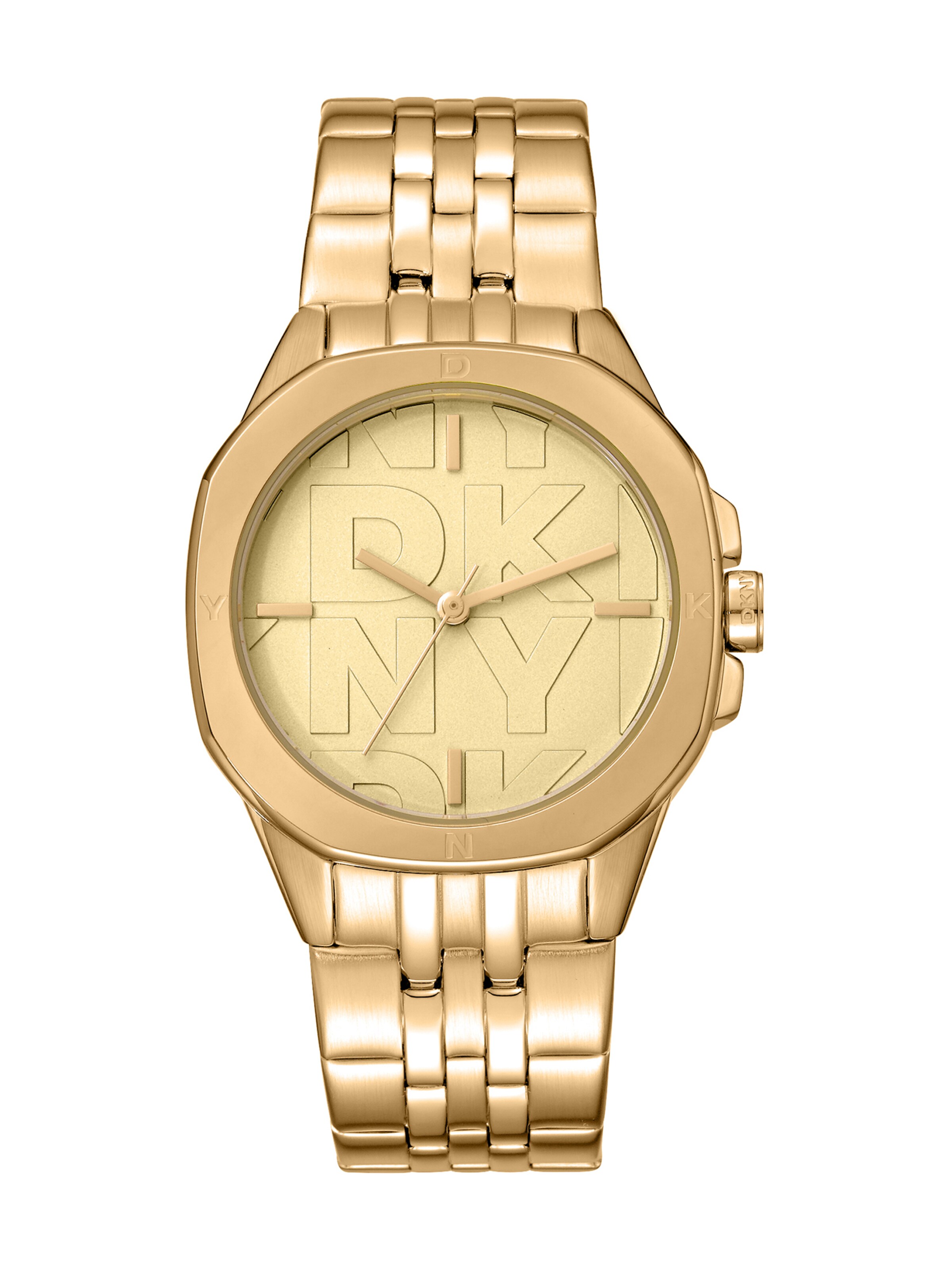 DKNY Quarzuhr 'Brooklyn Midi' in gold, Produktansicht