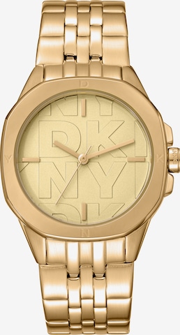 auksinė DKNY Analoginis (įprasto dizaino) laikrodis 'Brooklyn Midi': priekis