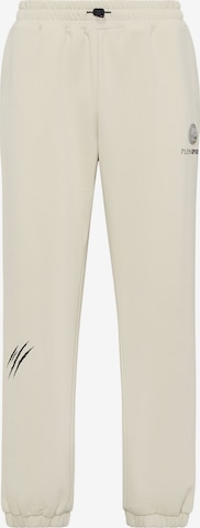 Plein Sport Broek 'Scratch' in Beige: voorkant