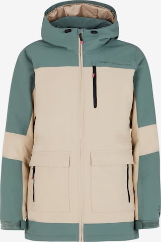 PROTEST Sportjacke 'PRTBACKUP' in Grün: Vorderseite