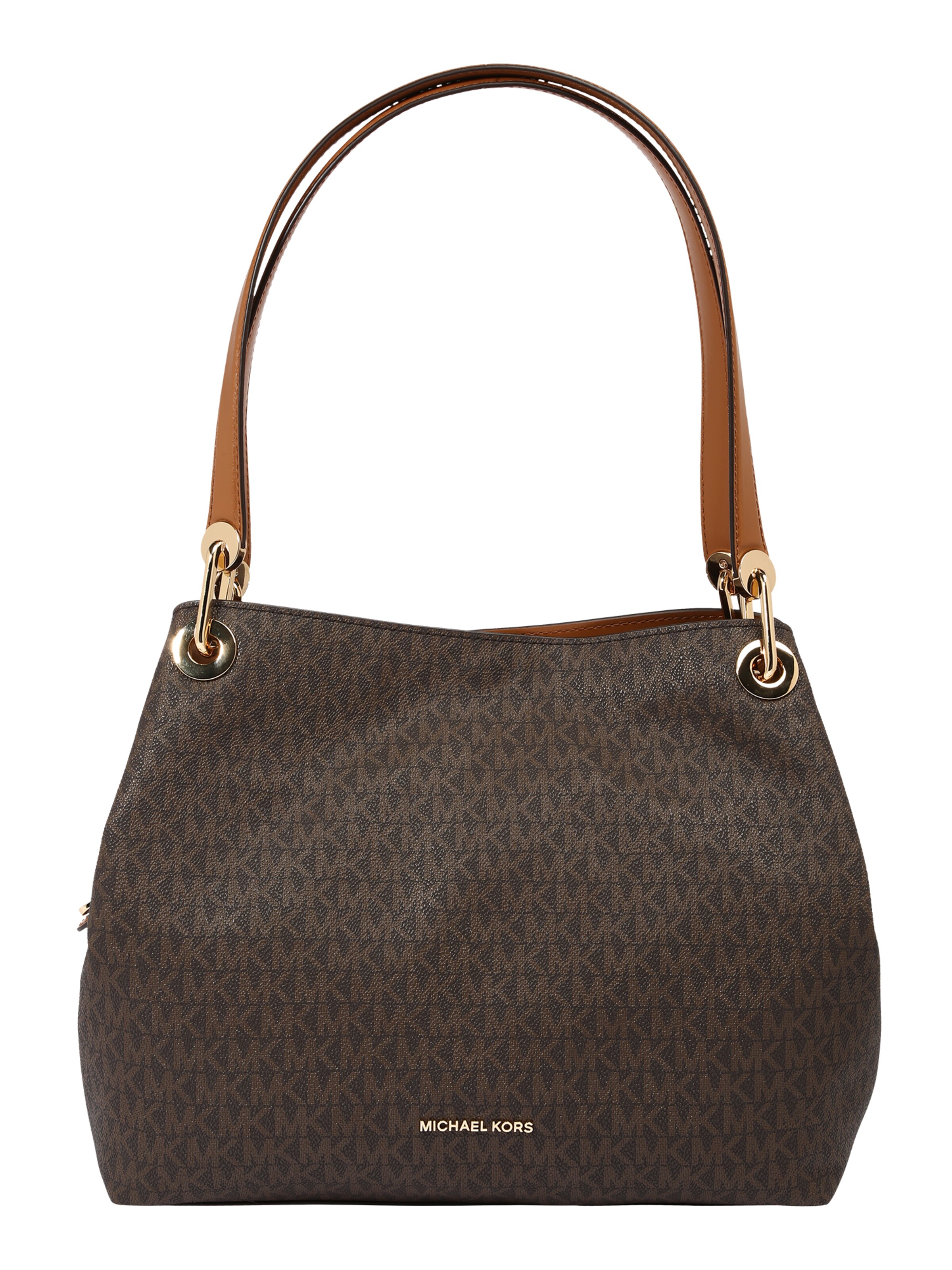 Frauen Taschen & Rucksäcke MICHAEL Michael Kors Schultertasche in Hellbraun, Dunkelbraun - PB42519 Frauen Taschen & Rucksäcke MICHAEL Michael Kors Schultertasche in Hellbraun, Dunkelbraun - PB42519