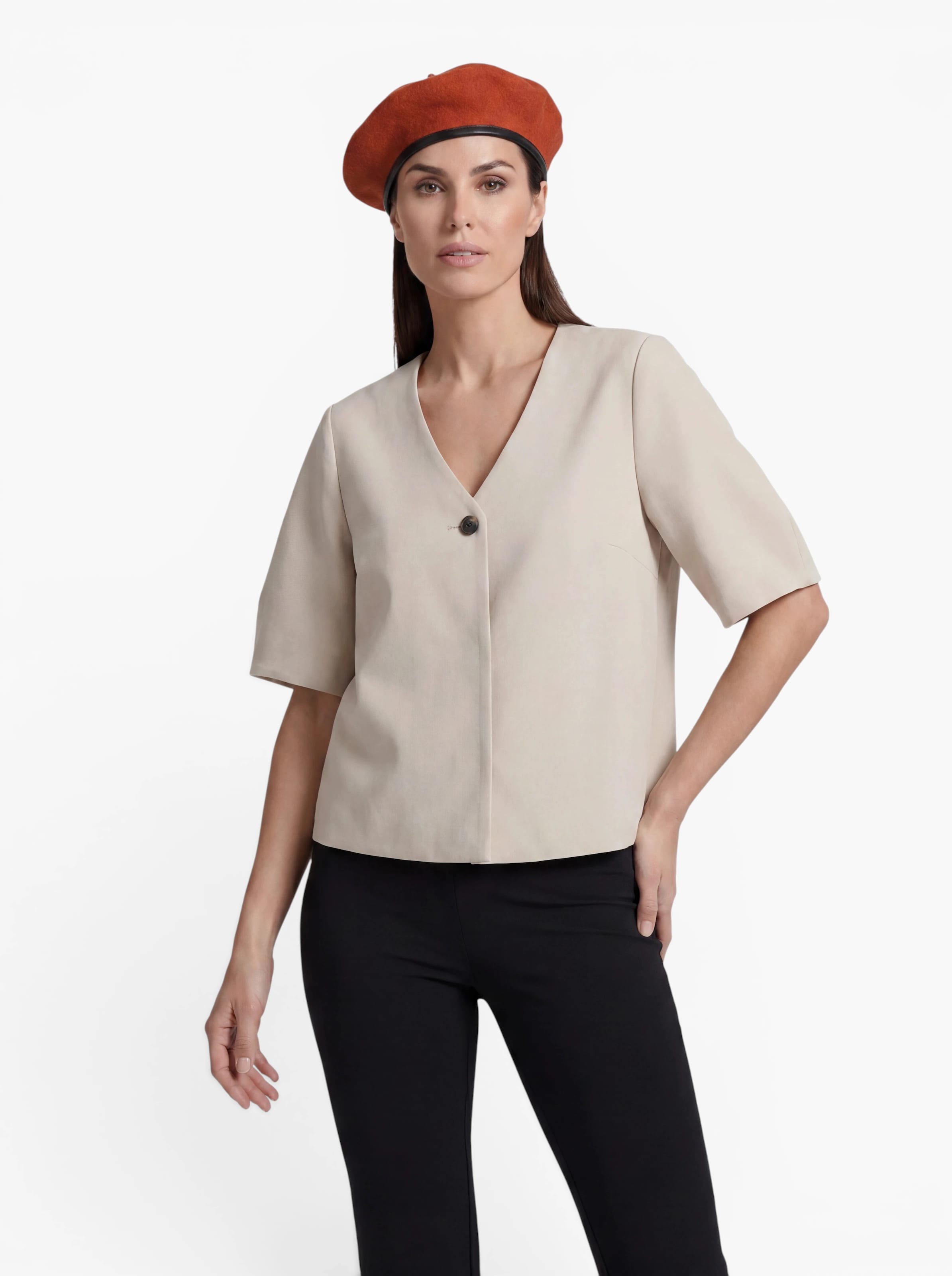 OBJECT - Blazer 'OBJLisa' em bege