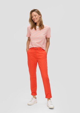 s.Oliver Regular Chino Pants in Orange