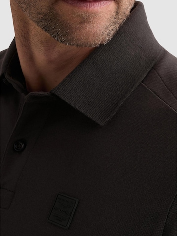 PME Legend Paita 'PME LEGEND - Polo shirt in piqué with stretch and flight pocket' värissä harmaa