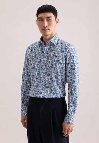 Coupe regular Chemise business SEIDENSTICKER en bleu