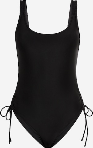 LSCN by LASCANABustier Jednodijelni kupaći kostim 'Gina' - crna boja: prednji dio