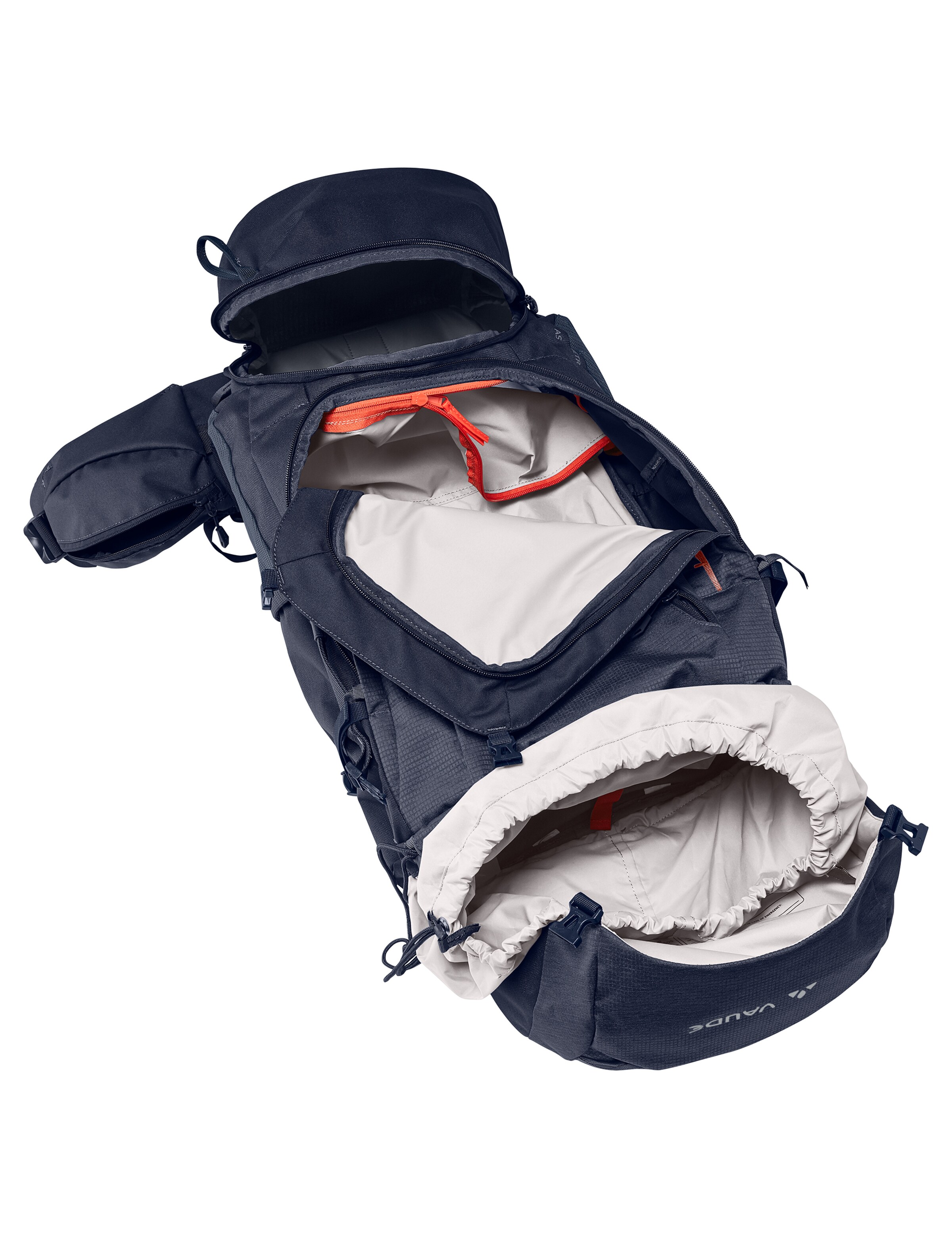 VAUDE Sportrugzak 'Asymmetric' in Blauw