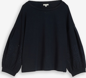 TOM TAILOR Sweatshirt i blå: forside