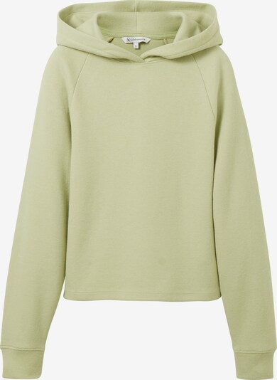 TOM TAILOR DENIM Sweatshirt in pastellgrün, Produktansicht