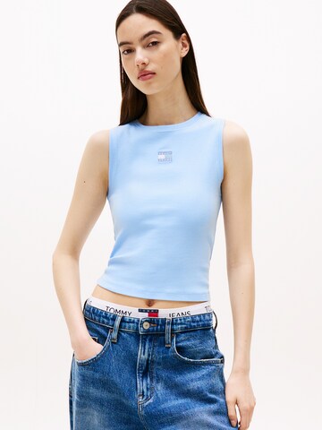 Tommy Jeans Τοπ σε μπλε: μπροστά