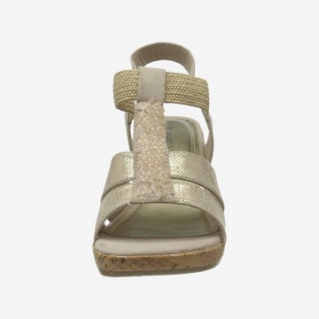 MARCO TOZZI Sandalen/Sandaletten in Beige