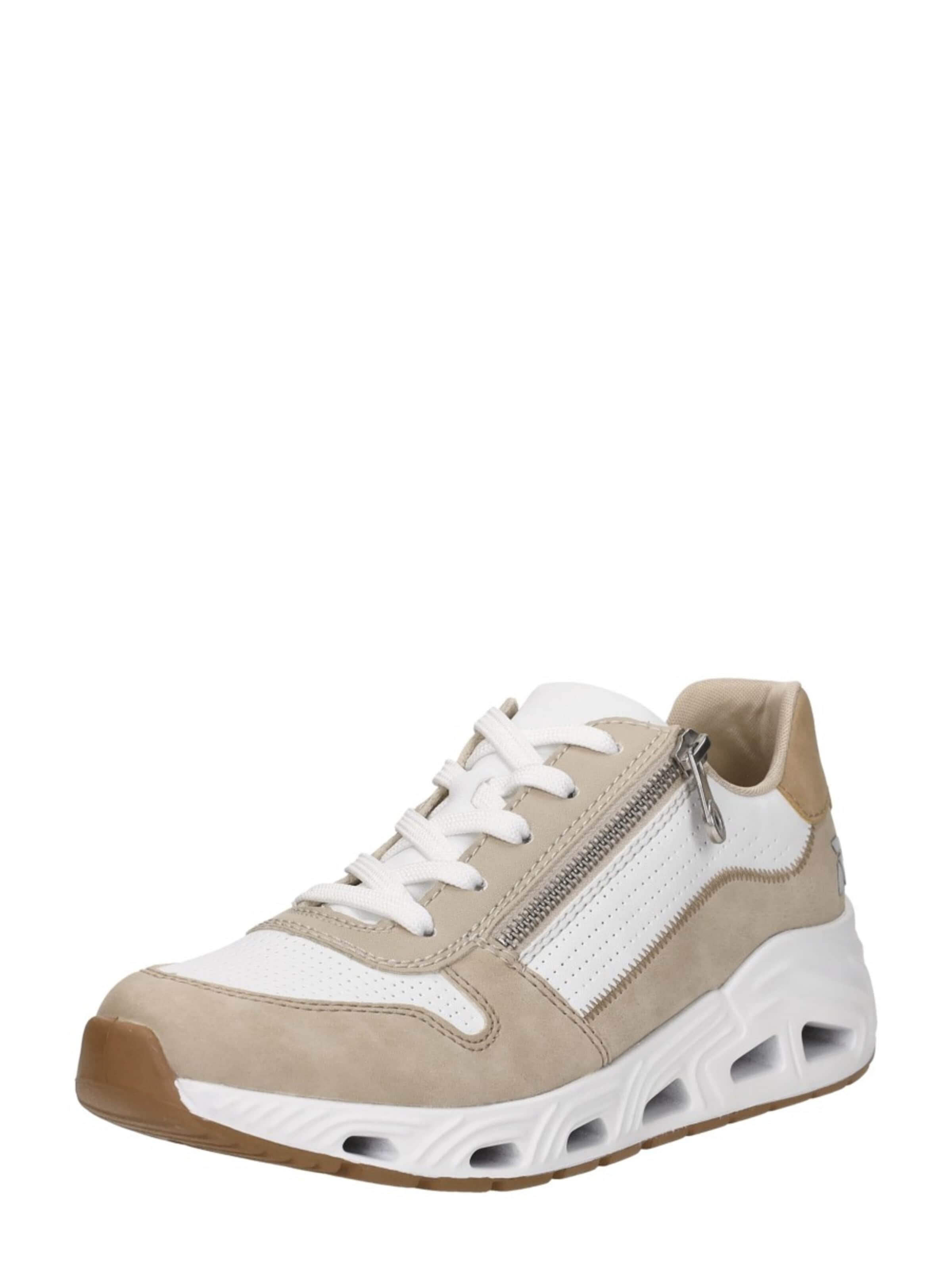 Rieker Sneakers 'Sneakers Laag' in Beige
