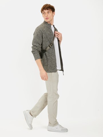 CAMEL ACTIVE Strickjacke in Grün