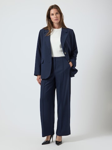 Wide leg Pantaloni di YAS in blu: frontale
