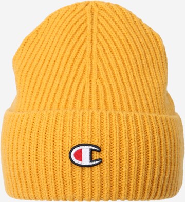 Champion Authentic Athletic Apparel Beanie in Yellow