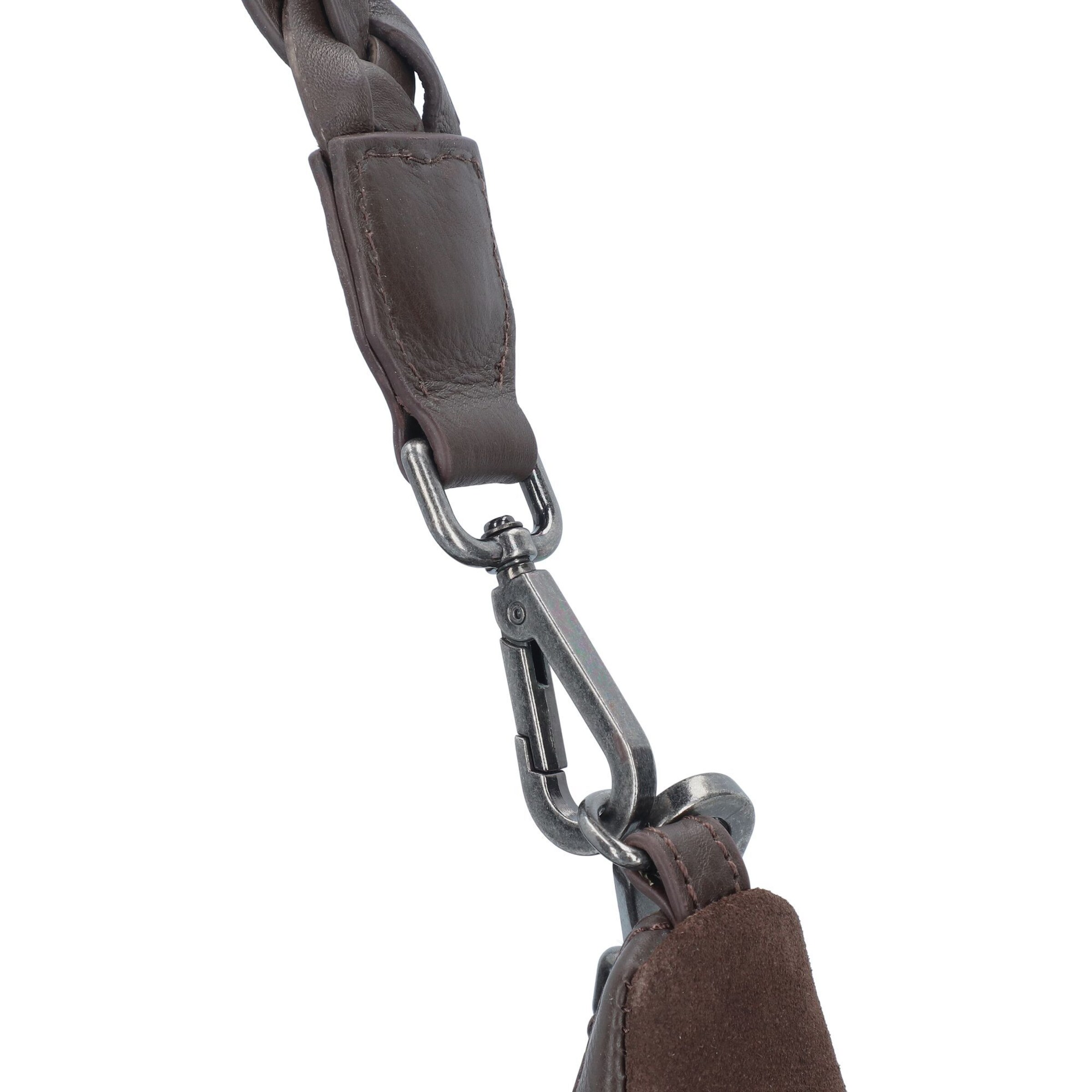 Harbour 2nd Schultertasche 'Just Pure' in Braun