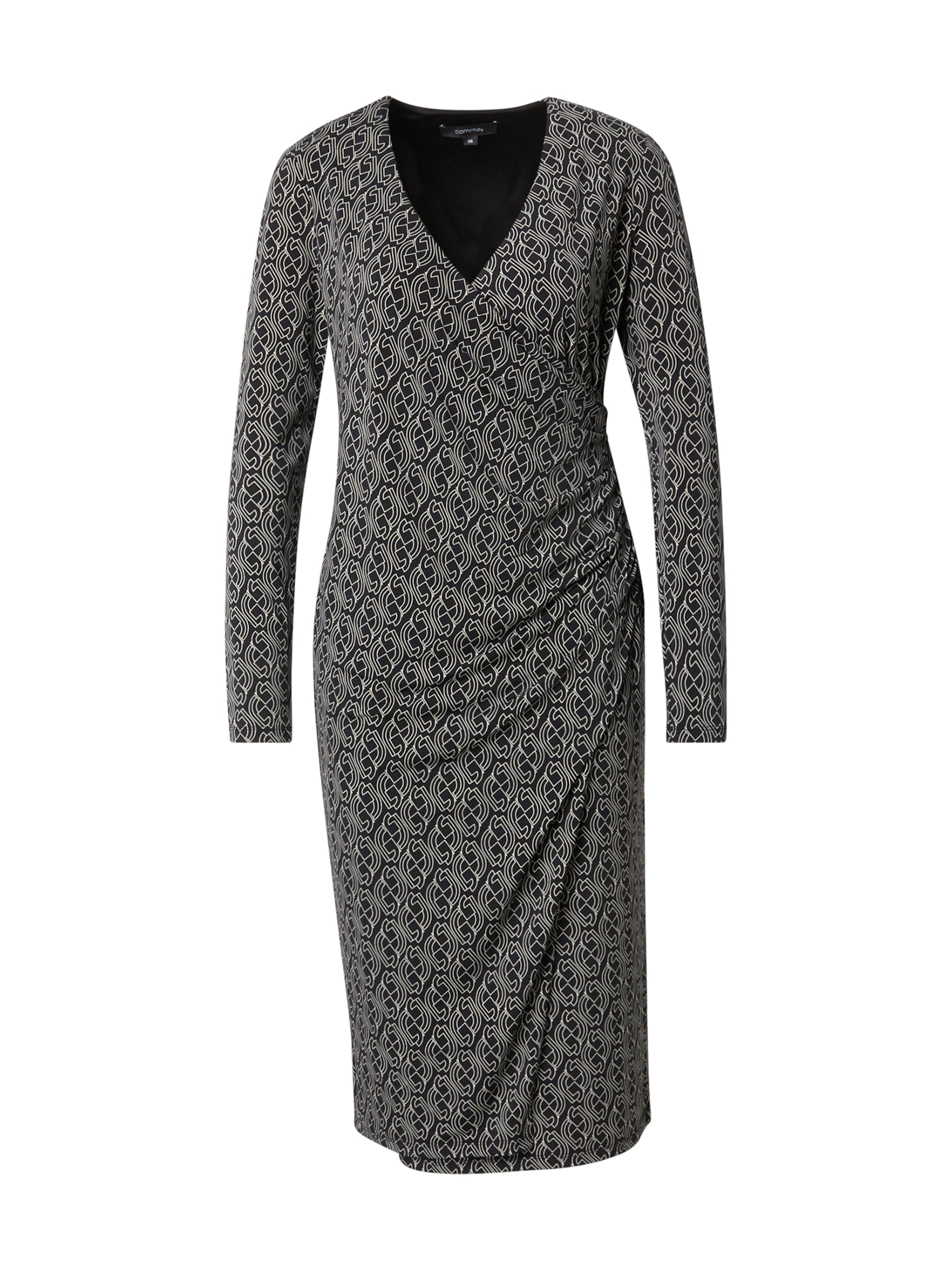 Robe COMMA en gris : devant