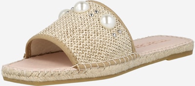 MACARENA Zapatos abiertos 'Mery 25' en beige moteado / plata / blanco perla, Vista del producto