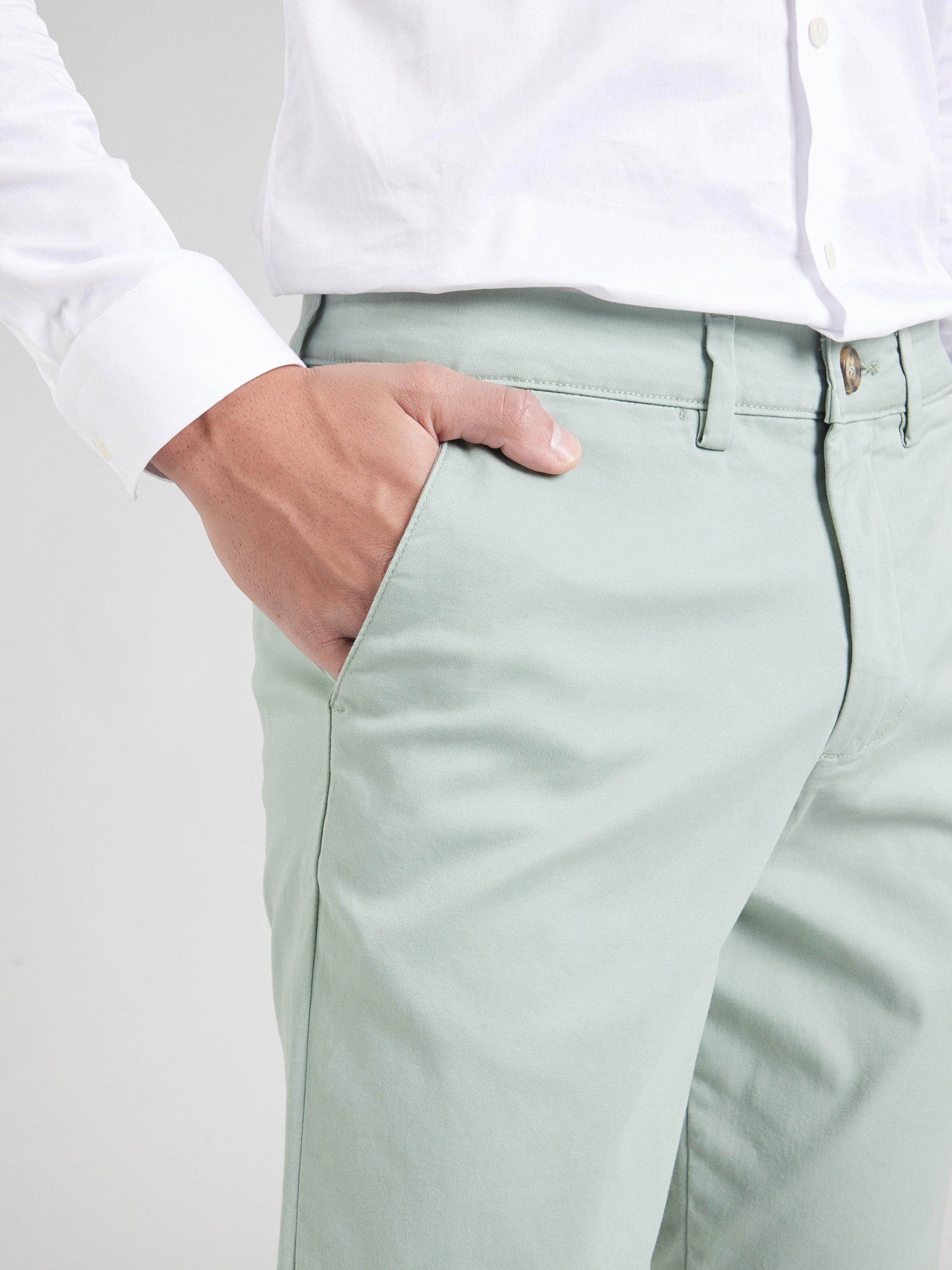 SELECTED Slim fit Pants 'SLHNEW MILES 175 FLEX' in Mint | ABOUT YOU