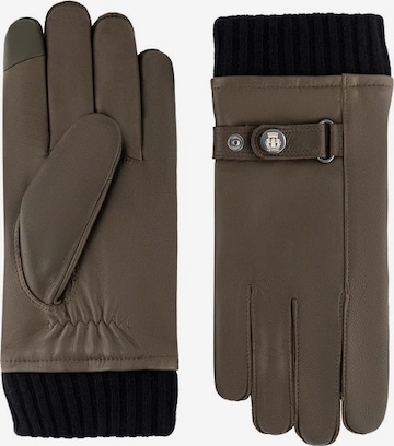Roeckl Vingerhandschoenen 'DAHLEN TOUCH' in Groen: voorkant