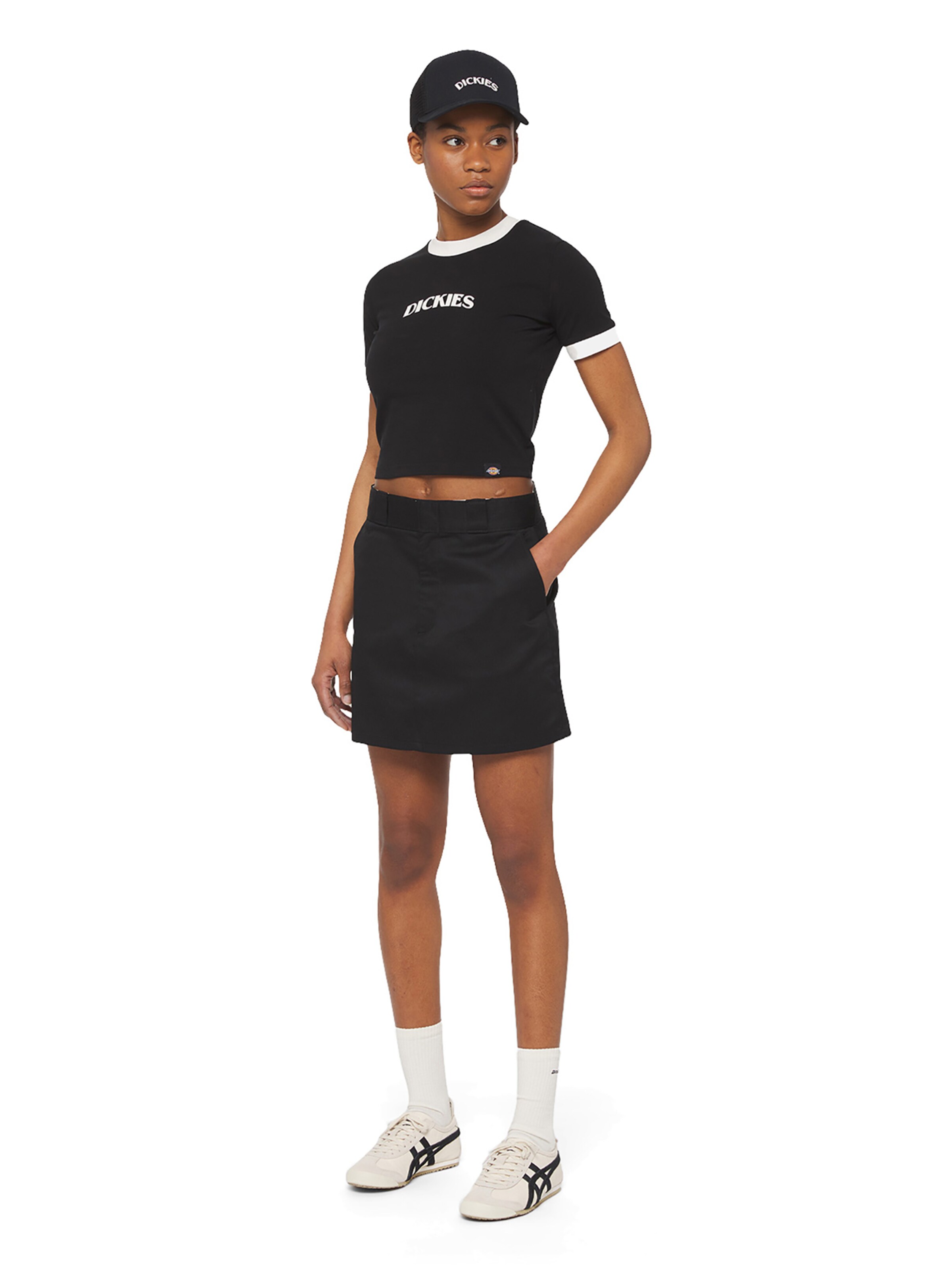 DICKIES Sukně – černá