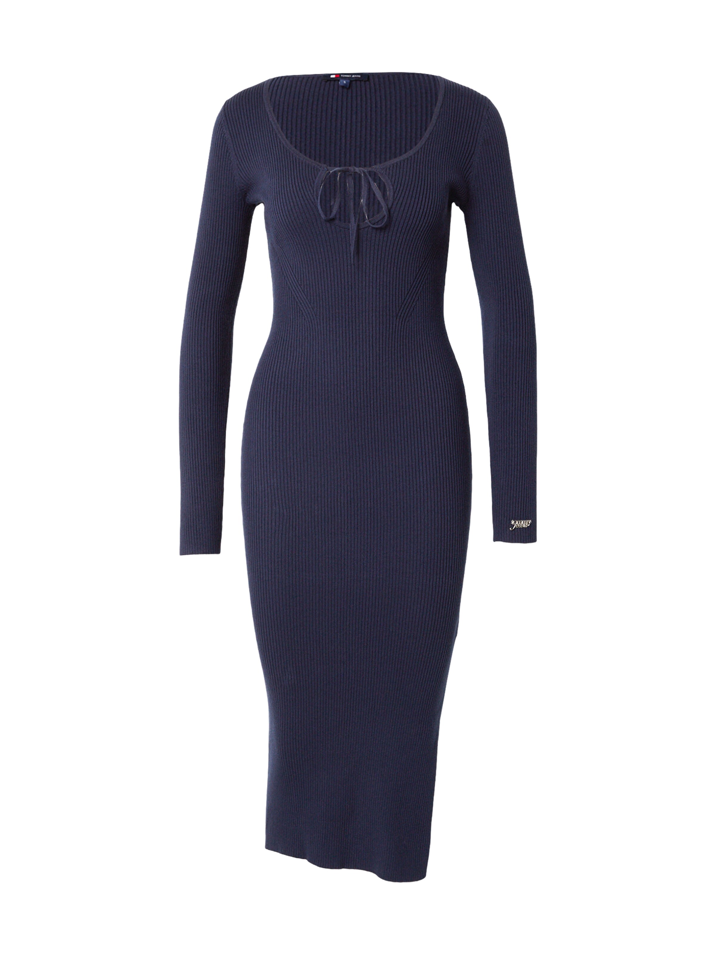 Tommy Jeans Knitted dress in XS in Navy, Item view