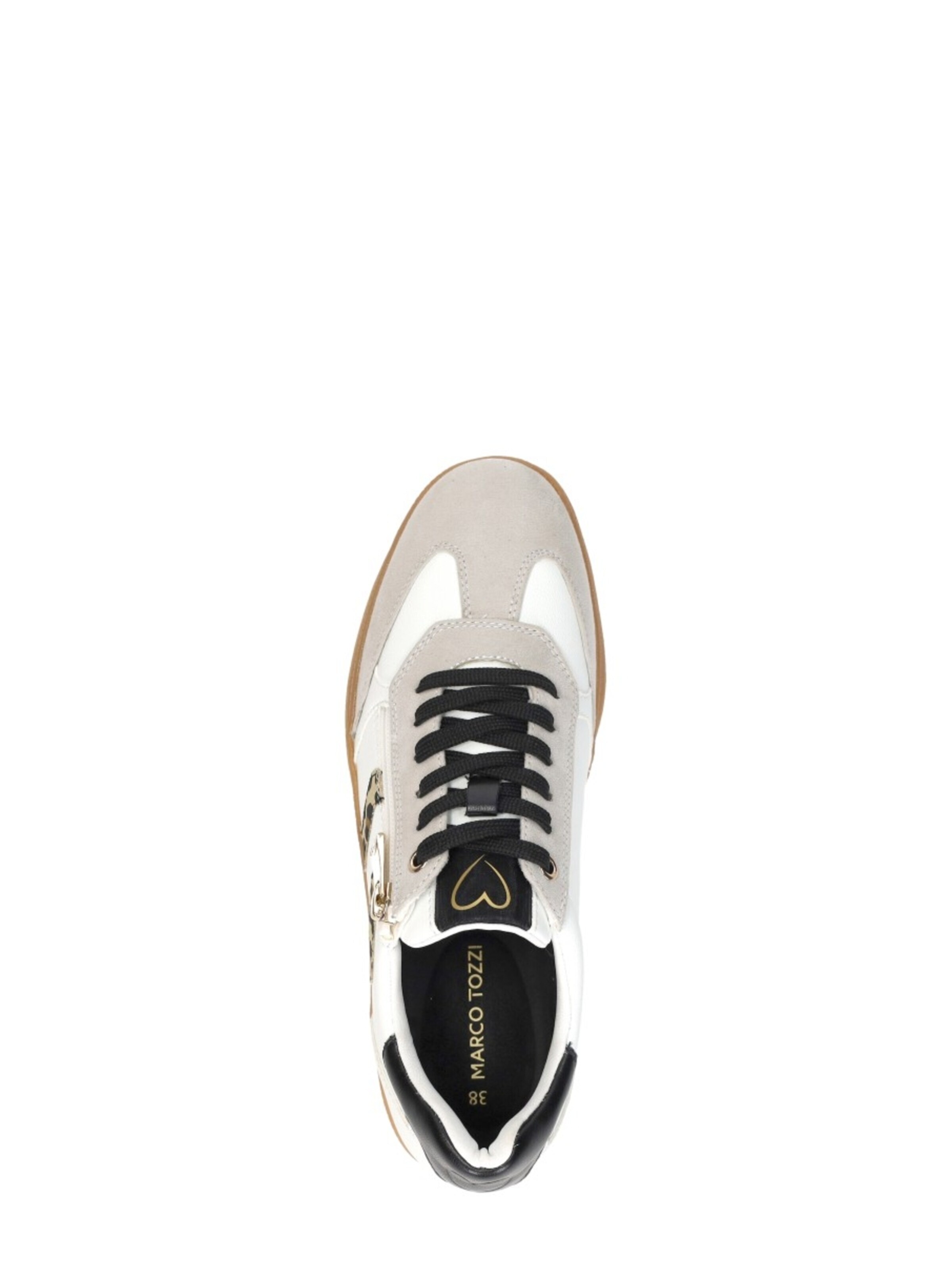 MARCO TOZZI Sneakers laag 'Sneakers Laag' in Wit