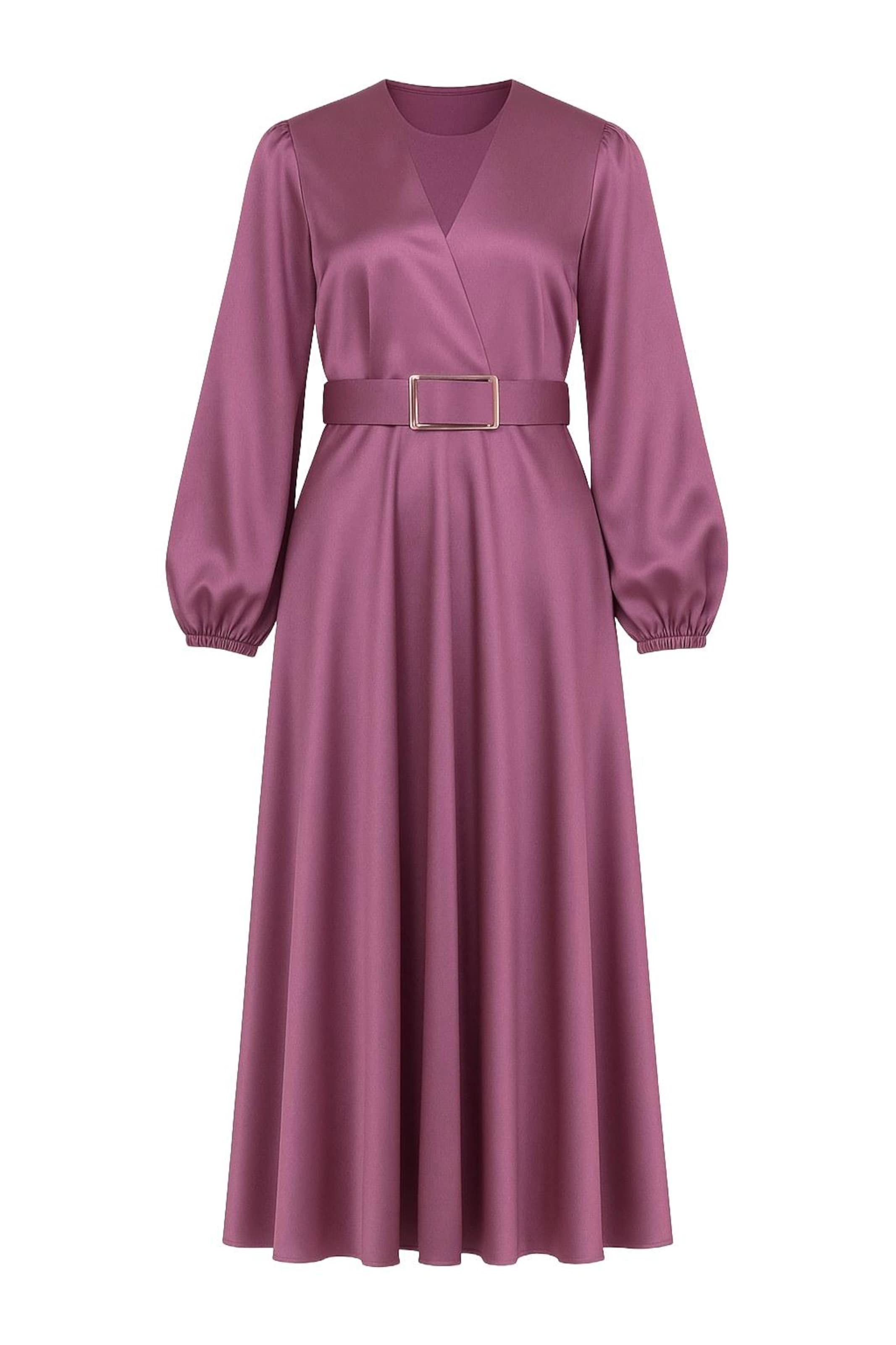 MODAMIHRAM Jurk in Roze: voorkant