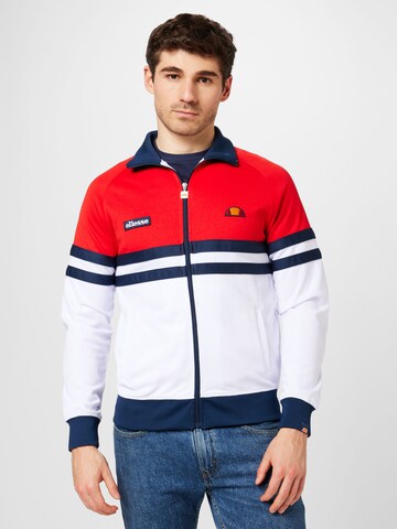 ELLESSE Sweatvest 'Rimini' in Rood: voorkant