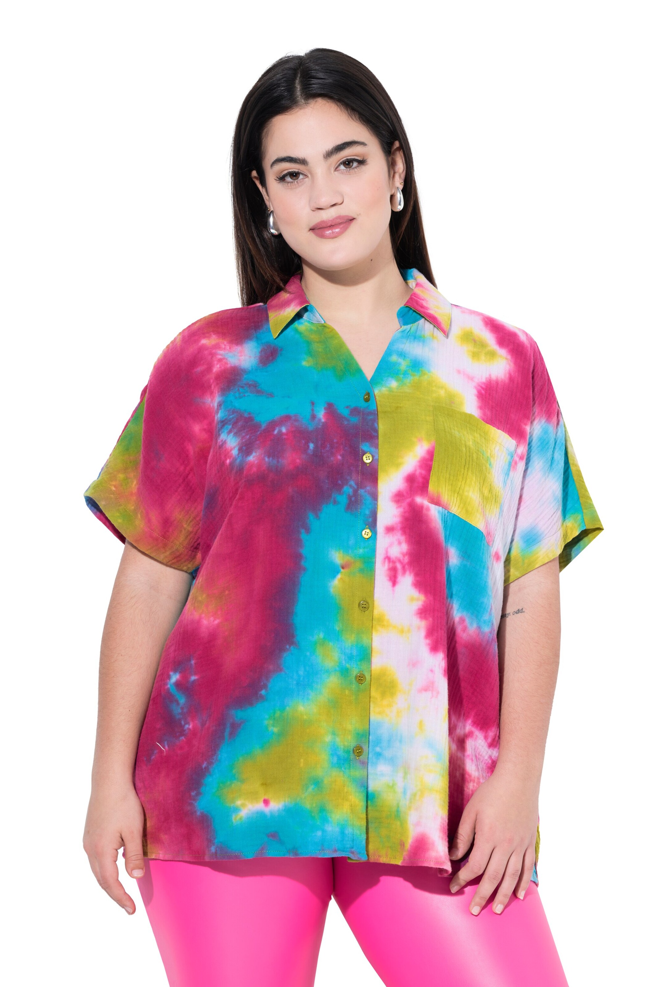 Angel of Style Blouse in Roze: voorkant