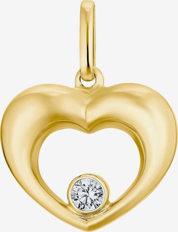 AMOR Pendant in Gold: front