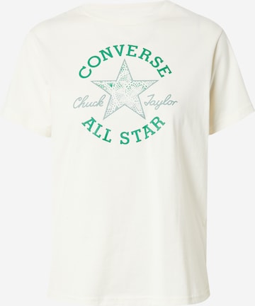 CONVERSE Shirts 'Chuck Taylor' i beige: forside