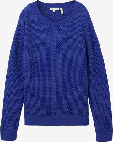 Pull-over TOM TAILOR en bleu : devant