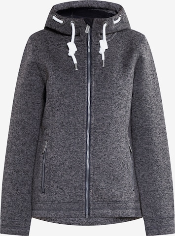 ICEBOUND Fleece Jacket 'Altiplano' in Grey: front