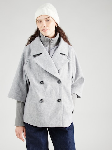 Manteau mi-saison 'JDYHANNAH' JDY en gris : devant