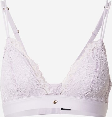 BOSS Бюстгальтер 'BLOSSOM' в Лиловый: спереди